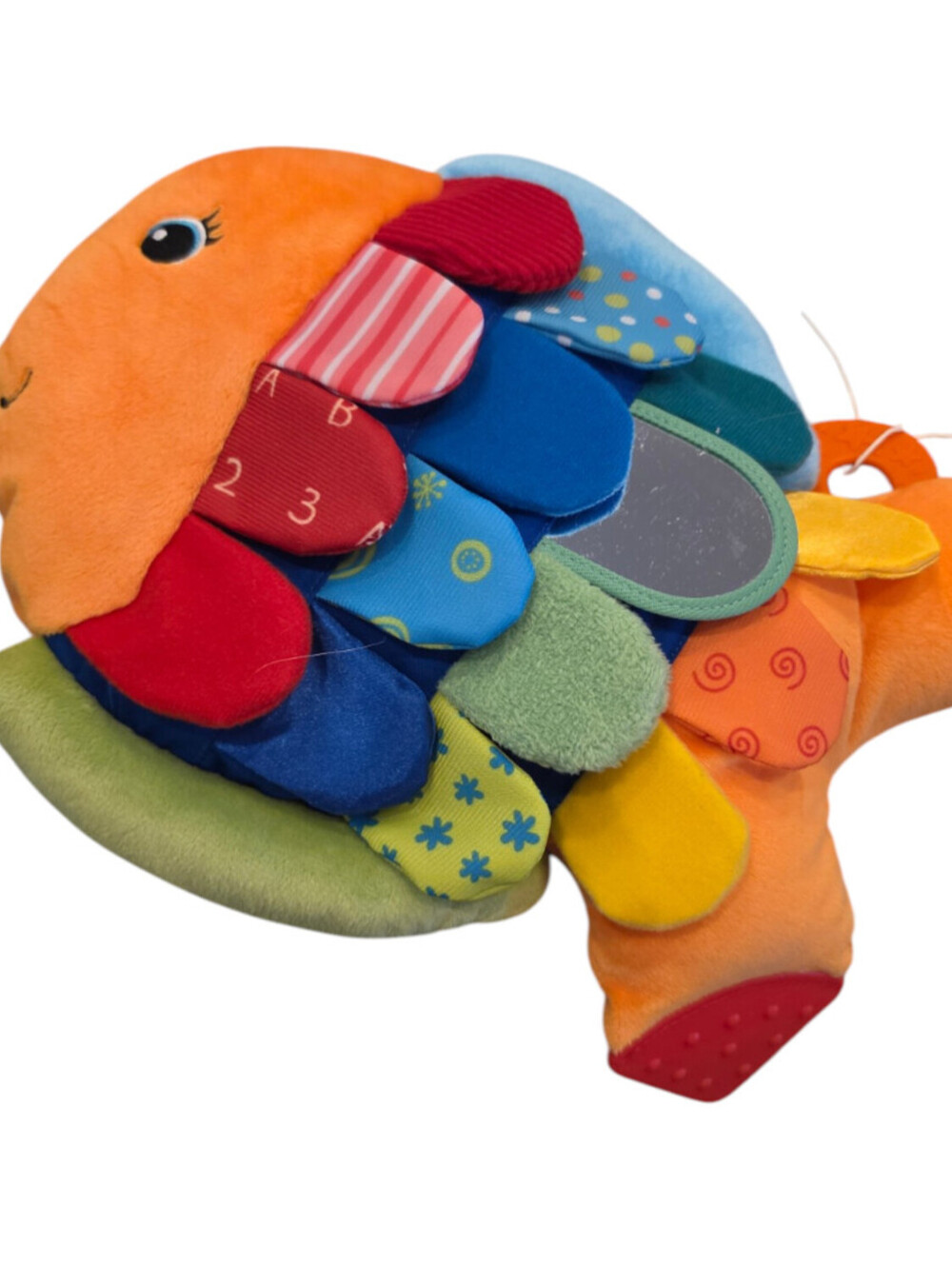 MELISSA & DOUG K's Kids Plush FLIP FISH Baby Sensory Learning Educational Toy